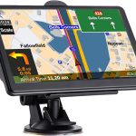 GPS Navigation for Car, Latest 2024 Map,7 inch Touch Screen Real Voice Spoken Turn-by-Turn Direction Reminding Navigation System for Cars, Vehicle GPS Satellite Navigator with(Free Lifetime Updates)